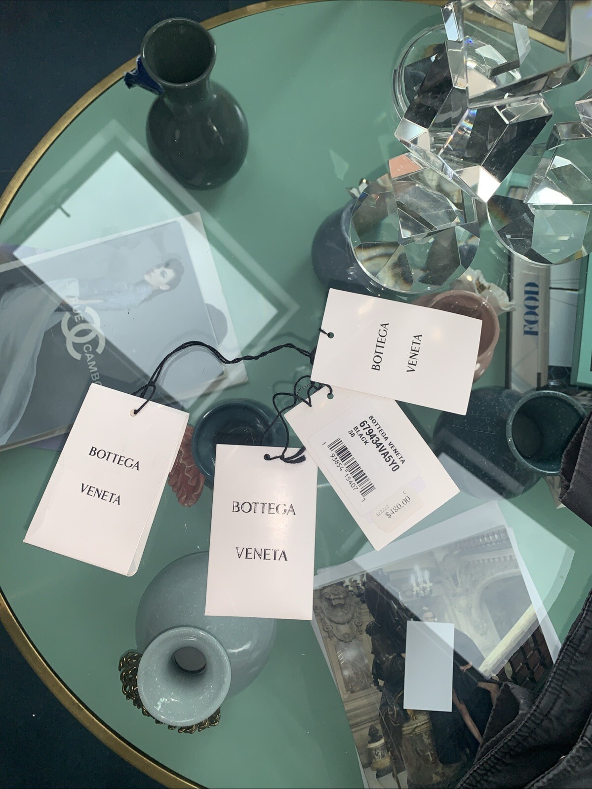 BOTTEGA VENETA Pleated cotton-blend wide-leg pants Size 38  $1200 thumbnail 22