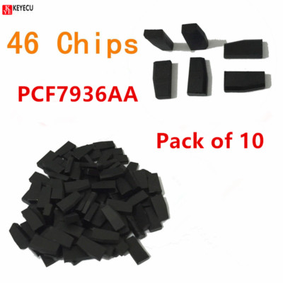 10*Car Key Chips,PCF7936AA ID46 Auto Transponder Chip for Acura/ Honda / Hyundai