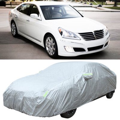 Full Car Cover Outdoor Sun Snow UV Protection Sedan For Hyundai Equus 2011-2016