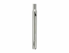 28.6MM CHROME BICYCLE STEEL SEATPOST VINTAGE ROAD, MTB BIKE FITS 7/8" Saddle.