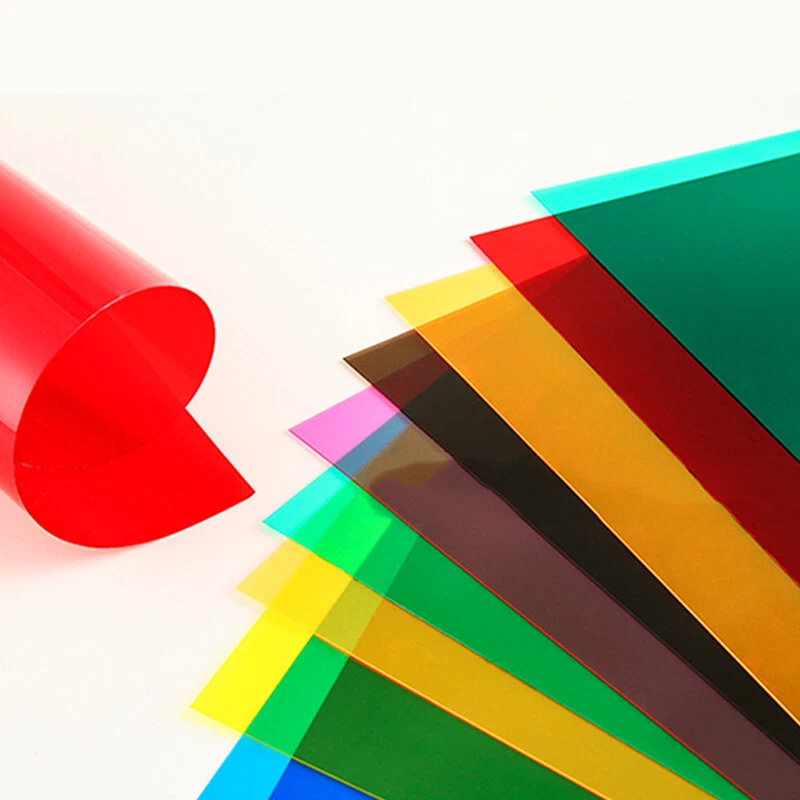 Polychromatic Sheet Acetate PVC Light Filter Gel Transparent Sheet Clear Film A4 - Image 2 of 4