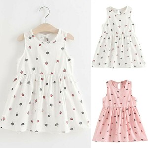 sleeveless frocks for babies