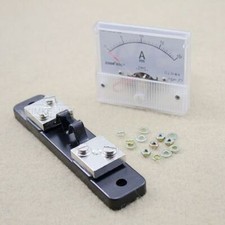 DC 0-20A Gleichstrom Analog Amperemeter Strom Meßgerät Panel + Shunt Widerstand