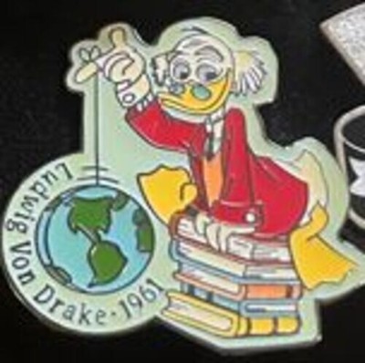 Disney Countdown to the Millennium Series #39 Ludwig Von Drake Pin