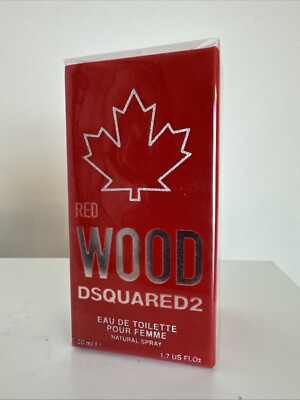 Dsquared2 Red Wood Eau de Toilette Women's 1.7oz/50ml Spray NEW & SEALED