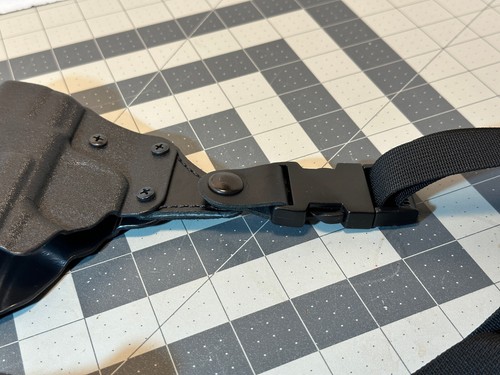 Desantis 209KA0TZ0 The Outdraw Chest Rig RH #209 for SPRINGFIELD HELLCAT RDP - Picture 10 of 13