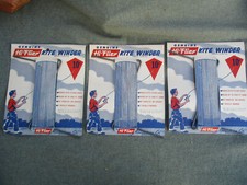 LOT OF 3 VINTAGE 1960 HI-FLIER KITE WINDER STRING HOLDERS MINT ON CARD