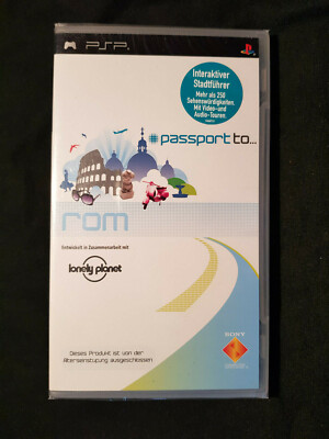 PSP neu und versiegelt passport to rom