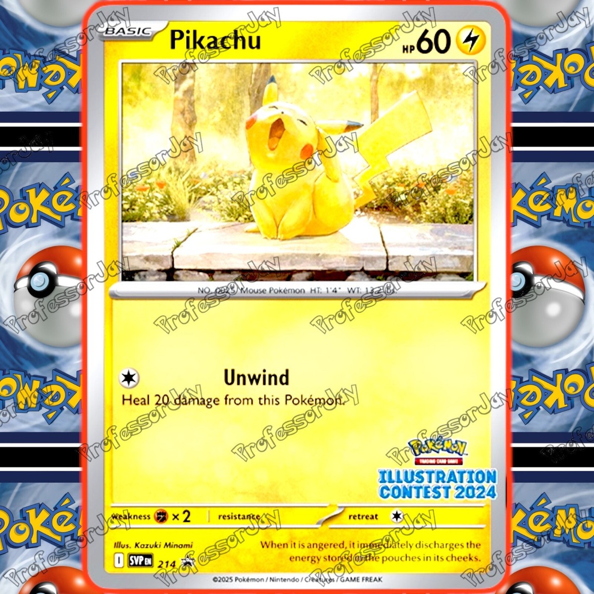 POKEMON DAY 151 2025 SVP213 214 215 ILLUSTRATION CONTEST SWSH303