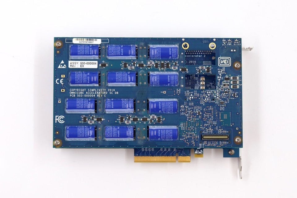 Simplivity Omnicube Storage Server Accelerator Card P/N 510000003