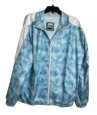 PUMA Summer Squeeze T7 Way Men's Track Jackets Blue/White