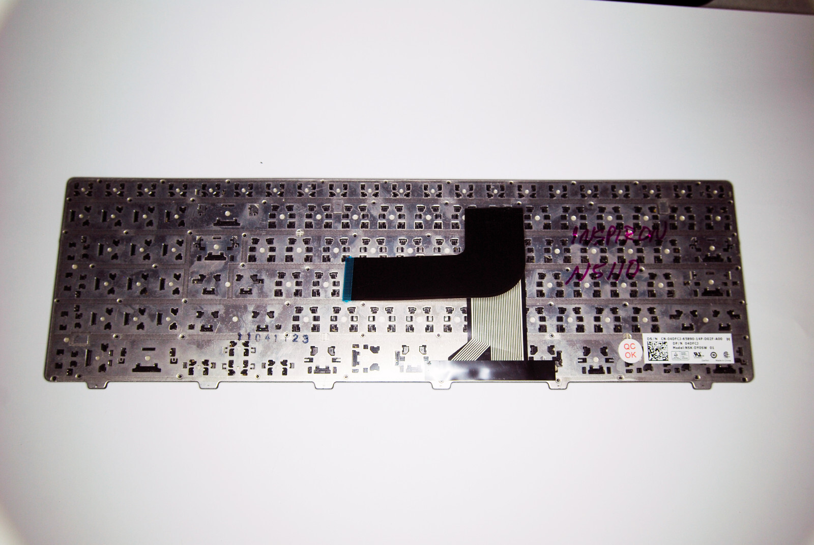 DELL Inspiron 15R N5110 black keyboard 04DFCJ