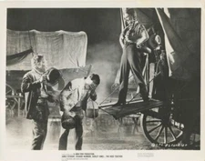 James Stewart R. Widmark Shirley Jones in Two Rode Together vintage movie photo