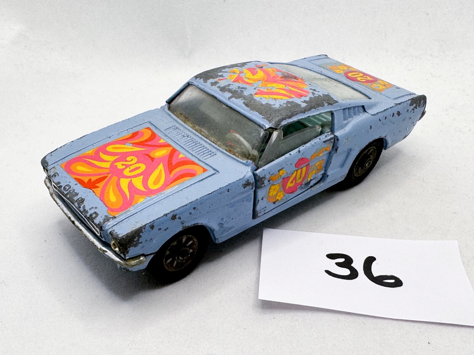 Corgi 348, Pop Art Mustang - Free Price Guide & Review