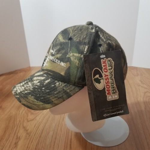 B&B Oilfield Services Camouflage Snapback Mossy Oak Break Up Cap Hat New OSFM  - Picture 12 of 24