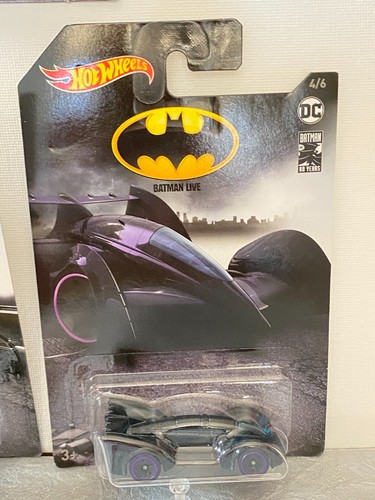 2019 Hot Wheels Batman 80 Years Set Of 6 Walmart Exclusive VHTF! - Picture 8 of 24