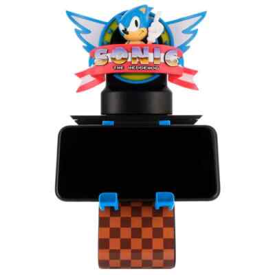 Sonic The Hedgehog IKONS Cable Guys Exquisite Gaming Phone Holder Controller New