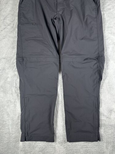 Marmot Pants Mens 34x30 Convertible Hiking Outdoor Performance Fishing Black - Picture 3 of 18