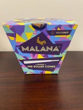 Malana FRENCH WHITE Paper 1 1/4 Bulk 112 Cones~Cigarette Rolling Paper