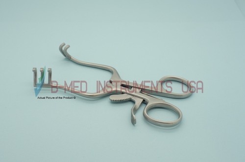 OR Grade Weitlaner Retractor 2X3 Blunt Prongs 4.5" Plastic surgery Orthopedic - Picture 1 of 3