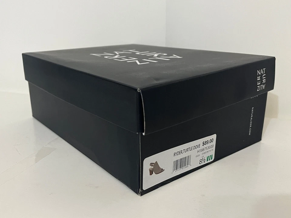 Naturalizer Ryder Turtle Dove Suede Slip On Slingback Heels size 8.5 W - Image 2 of 4