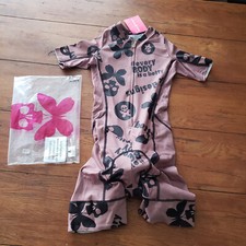 Betty Designs Womens XSmall Cycling Skinsuit SS Speedsuit Race Fit Suit Mauve XS