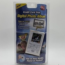Wallet Pics Credit Card Size Digital Photo Album As Seen On TV Mobile Frame