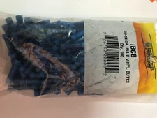 Mize Wire Products IBCB 100pc 16-14 GA Vinyl BUTT Connector 