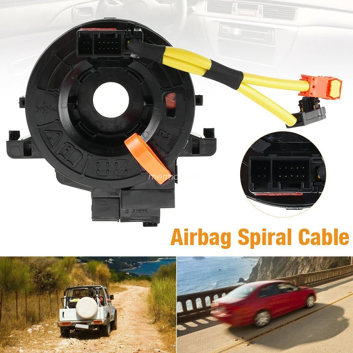 Spiral Cable Clock Spring for Highlander Tundra RAV4 Camry 4Runner Corolla