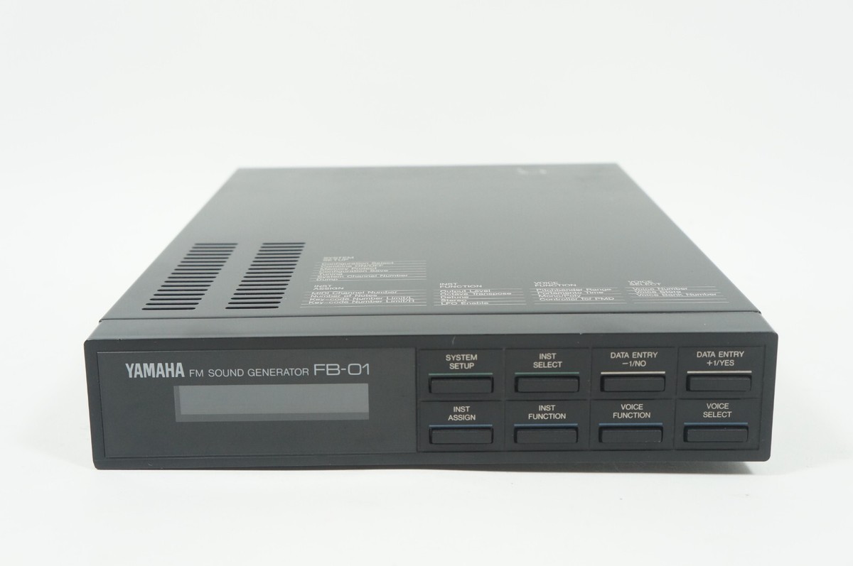 YAMAHA FB-01 FM sound generator ヤマハ YAMAHA FB-01 FM Sound Generator FM Synthesizer Module 120V