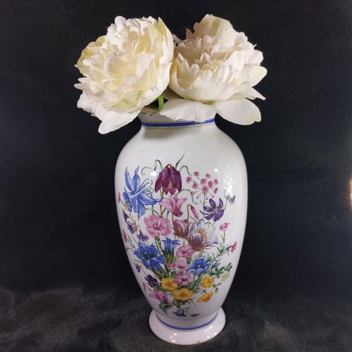 Franklin Mint Alpine Glory Chelsea Flower Show Vase Marjorie Blamey 1991 - Bild 11 von 13