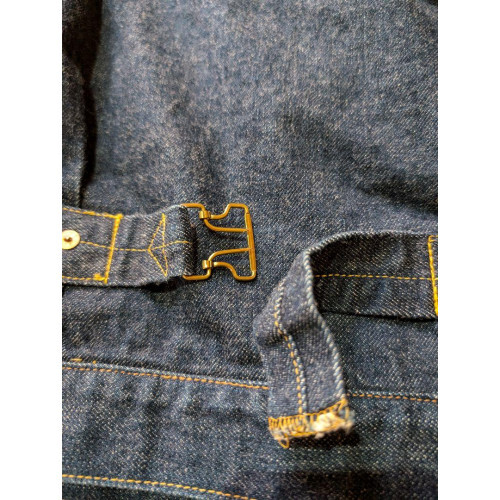 EVISU Denim Jacket First Type Buffalo Patch One Size EX cond