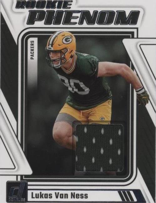 2023 Panini Donruss Lukas Van Ness #RPJ-LVN - 1 of 2