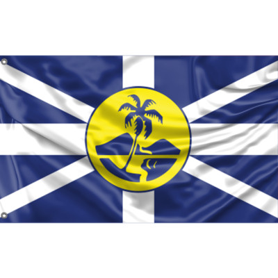 Flagge von Lord Howe Island, einzigartiges Design, 3x5 Fuß / 90x150 cm, hergestellt in der EU
