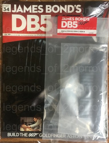 EAGLEMOSS BUILD YOUR OWN JAMES BOND 007 ASTON MARTIN DB5 - CHOOSE ANY ISSUE - Picture 37 of 93