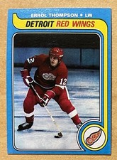 Errol Thompson 1979-80 Topps Hockey #106 Detroit Red Wings NM+