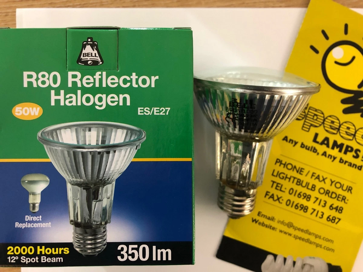 SYLVANIA ALTERNATIVE HI SPOT 80 50W ES SPOT PAR 25 HALOGEN REFLECTOR BULB R80