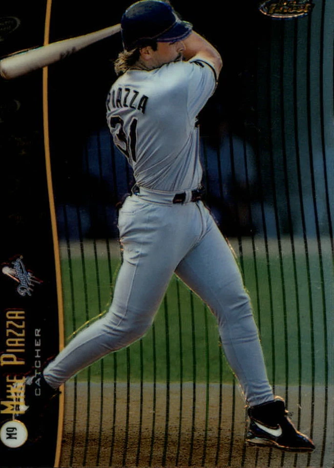 1998 Finest Mystery Finest 1 #M9 Mike Piazza/M.Piazza - Image 2 of 2