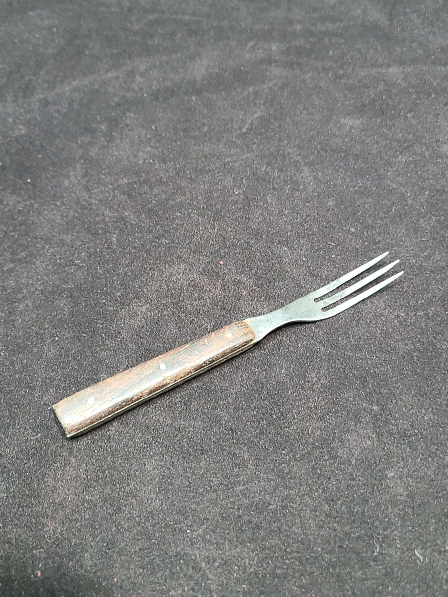 Vintage Antique Early to Mid 1800s Era 3 Prong Fork Wood Civil War Era 5.5