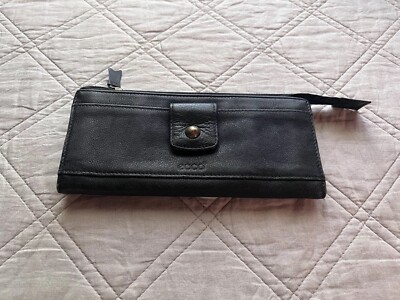 Ecco Black Leather Wallet