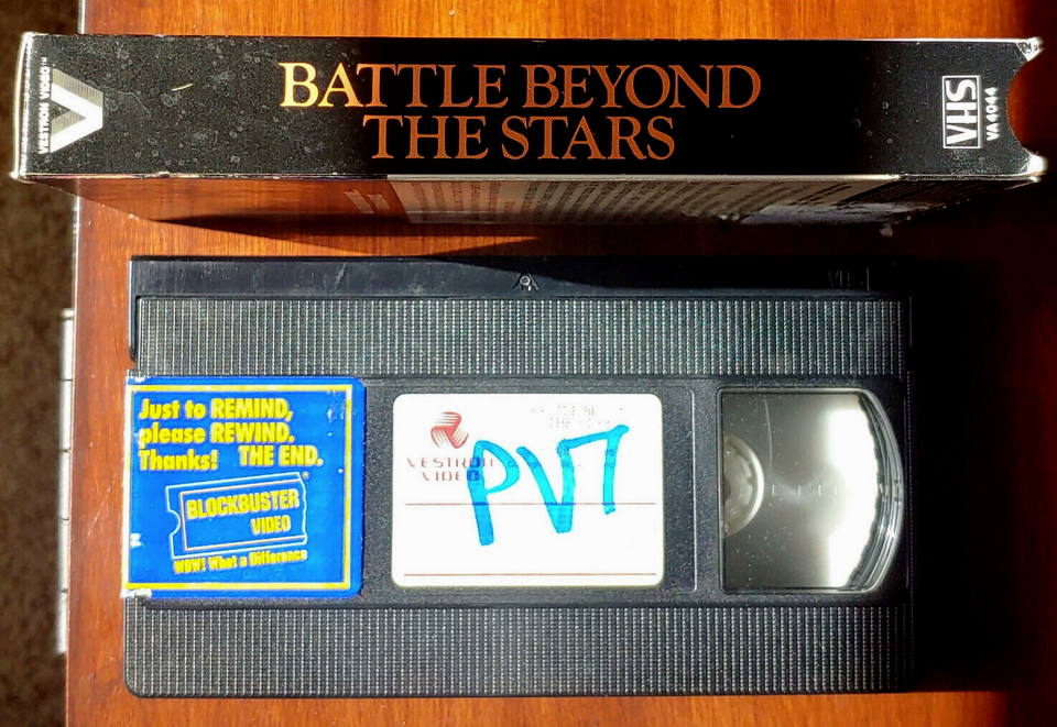 "BATTLE BEYOND THE STARS" VHS. RICHARD THOMAS, PEPPARD, ROBERT