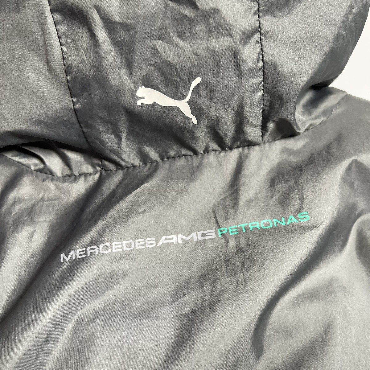 MERCEDES BENZ PUMA 2014 F1 PETRONAS AMG MESH LINES JACKET SIZE “M
