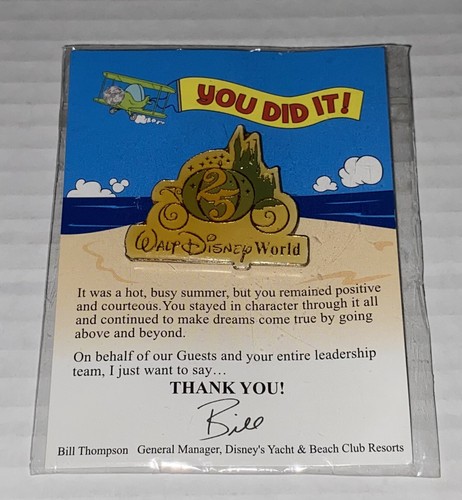 Walt Disney World Cast Member Employee Lot Of 3 Pins Yacht Beach Club Resort New - Picture 3 of 5