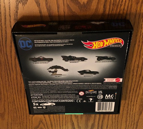 2022 HOT WHEELS BATMAN BUNDLE SET 5-PACK DC FACTORY SEALED COLLECTORS BOX - Picture 9 of 10