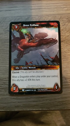 World of Warcraft WoW TCG War of the Elements Cards /220 - YOU PICK - Picture 88 of 137