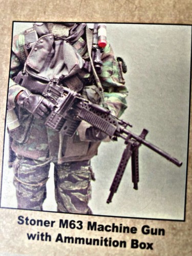 1/6 Hot Toys U.S. NAVY SEAL IN VIETNAM with STONER M63A Machine Gunner - Imagen 21 de 24