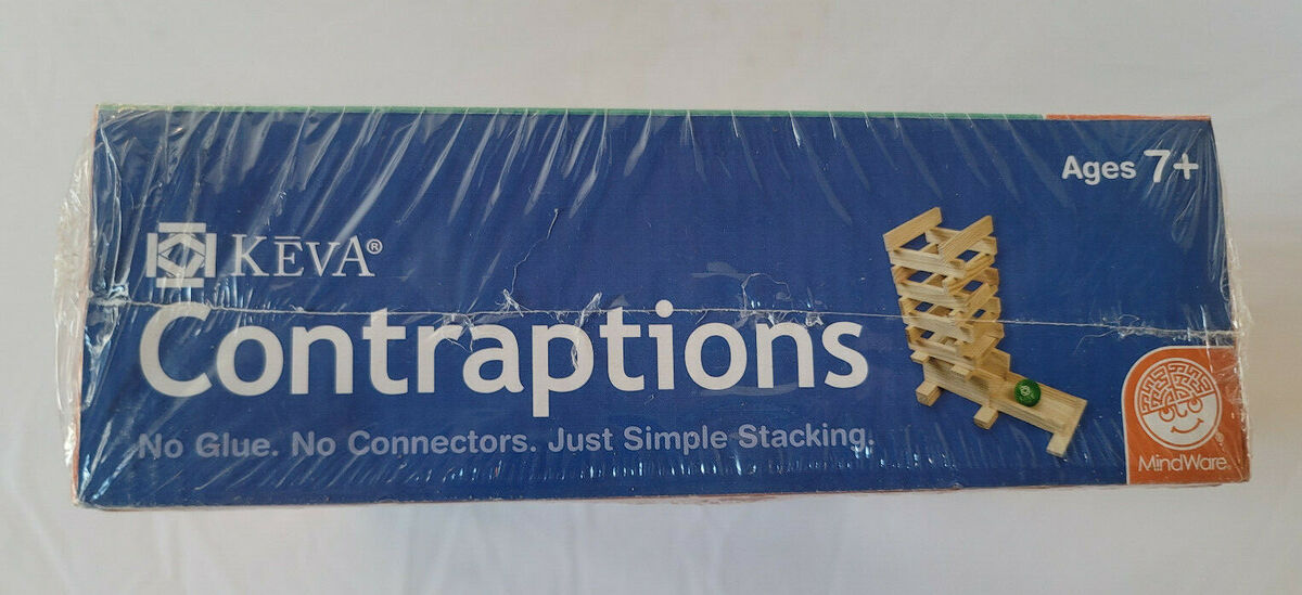 KEVA Contraptions 50 Wooden Plank Set by Mindware Learn KEVA Contraptions 50 Wooden Plank Set by Mindware Learn
