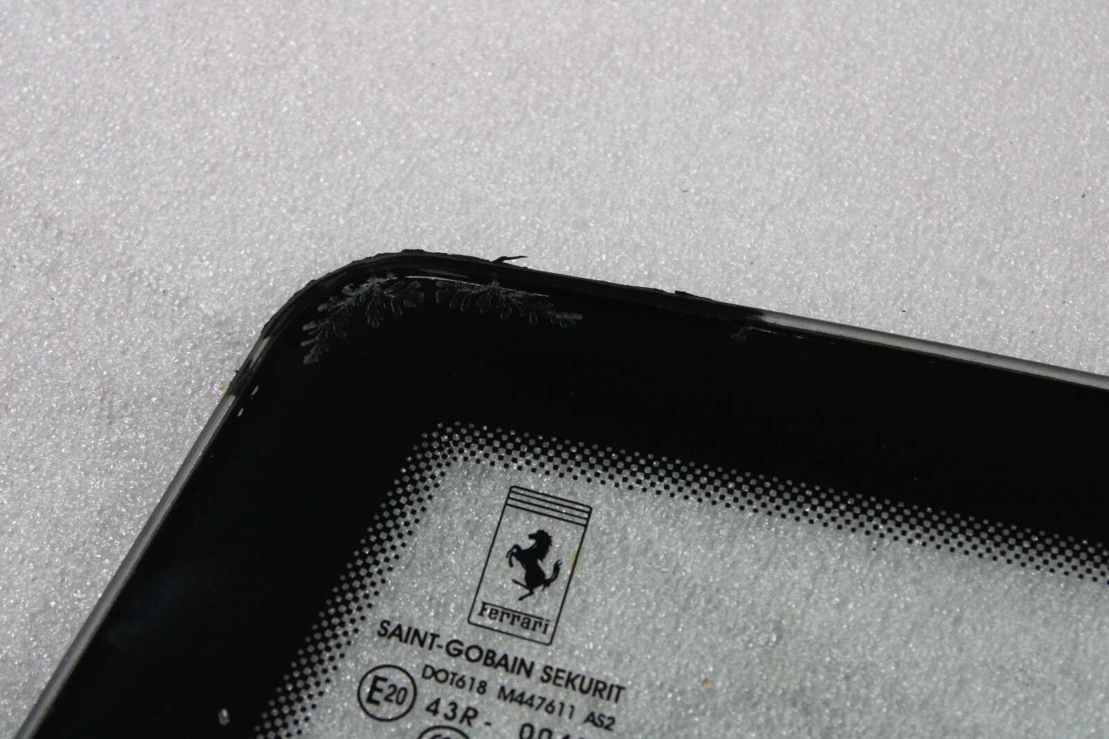 Ferrari 458 Italia, 488, Cabin Window, Back Glass, Used, P/N 81784500