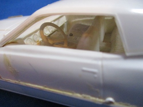 Junkyard Model Car 1967 Ford Thunderbird T-bird 2 Dr HT 3 in 1 Customized Parts - Picture 9 of 10