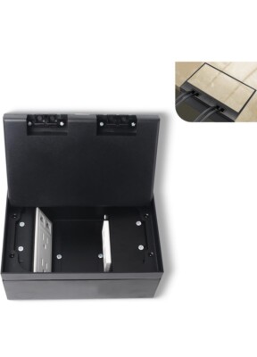 Embedded Floor Socket Multi Ports Panel Receptacle Universal Outlet AC Black